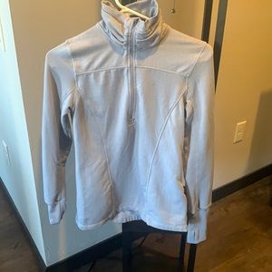 Fleece lined quarter zip